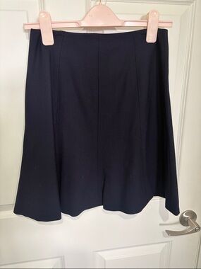 Brooks Brothers Navy A-Line Skirt